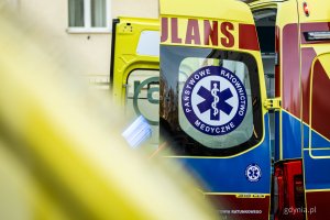 Nowy ambulans zakupiony na potrzeby Miejskiej Stacji Pogotowia Ratunkowego w Gdyni (fot. Kamil Złoch)