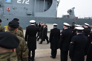 Zmiana na stanowisku Komendanta Portu Wojennego w Gdyni, fot. Lechosław Dzierżak