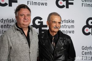 Na zdjęciu dyrektor GCF-u Jerzy Rados i reżyser Marek Koterski