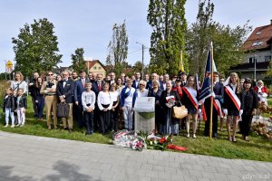 Uroczystość w parku Franciszka Ornassa, fot. Paweł Kukla