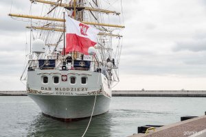 Powrót Daru Młodzieży do portu w Gdyni, fot. Kamil Złoch