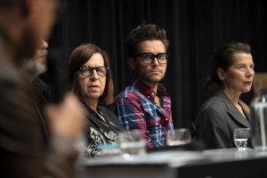 Twórcy filmu "Głupcy" // fot. Anna Bobrowska (materiały FPFF)