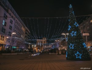 Świątecznie przystrojona Gdynia