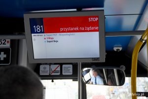 Pierwszy przejazd przegubowego trolejbusu na linii 181 łączącej Gdynię z Sopotem, fot. Kamil Złoch