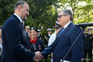  Dzień Polskiego Państwa Podziemnego – uroczystości z okazji 86. rocznicy jego utworzenia pod Pomnikiem Armii Krajowej w Gdyni (fot. Michał Puszczewicz)