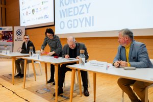 Jurorzy Konkursu Wiedzy o Gdyni / fot. Uniwersytet WSB Merito Gdynia