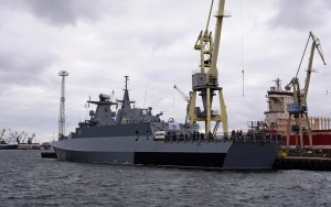 ORP „Ślązak” w PGZ Stoczni Wojennej w Gdyni, fot. Kamil Złoch