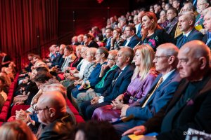 Publiczność zgromadzona na gali 14. edycji festiwalu NNW w Teatrze Muzycznym // fot. Karol Stańczak