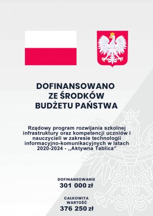 Informacja o dofinansowaniu