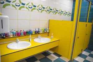 Przedszkole im. Świętej Rodziny zyskało nową przestrzeń // fot. Michał Puszczewicz