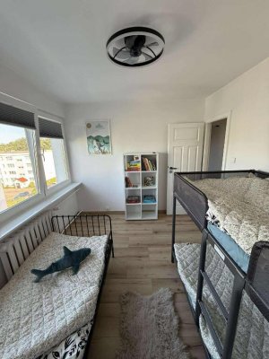 Przystań Ikara widok na jeden z pokoi