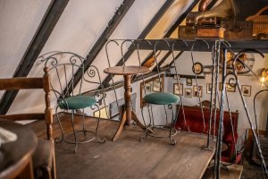 Wnętrze Cafe Strychu