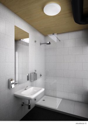 Wizualizacja pomieszczeń sanitarnych // wiz. materiały prasowe