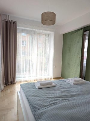 Mieszkanie GdyniaPiotrkowska, widok na jedną z sypialni