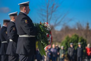 Uroczystości przy Kwaterze Pamięci na oksywskim Cmentarzu Marynarki Wojennej, fot. st. chor. szt. mar. Piotr Leoniak