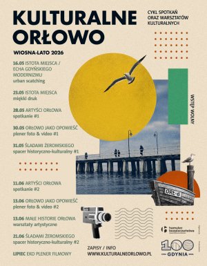 Kulturalne Orłowo 2026 - plakat promujący wydarzenie