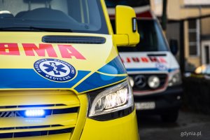 Nowy ambulans zakupiony na potrzeby Miejskiej Stacji Pogotowia Ratunkowego w Gdyni (fot. Kamil Złoch)