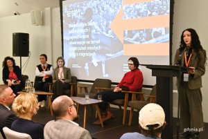 Panel dyskusyjny (fot. Magdalena Starnawska)