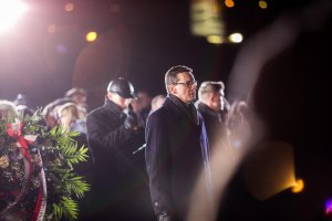 Poranne uroczystości upamiętniające ofiary Grudnia '70 // fot. Karol Stańczak