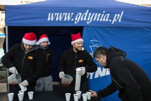 Mikołaje na motocyklach w Gdyni, fot. Karol Stańczak