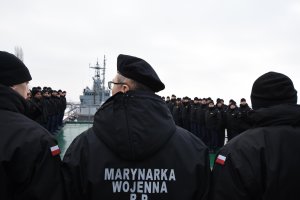 Wspólny rejs polskich i zagranicznych podchorążych na ORP Wodnik // fot. Lechosław Dzierżak