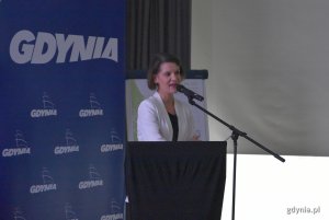 Wiceprezydent Gdyni Katarzyna Gruszecka-Spychała // fot. Justyna Bronk