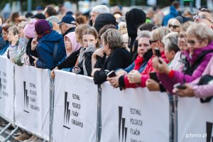 Mieszkańcy przybyli podziwiać gwiazdy filmowe