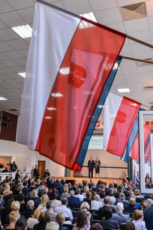Uroczystości w III LO w Gdyni i wizyta pary prezydenckiej, fot. Przemysław Świderski