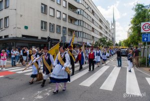 Przemarsz ulicami miasta (fot. Paweł Budziński)
