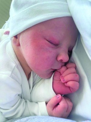 Aron Tadeusz, 58cm, 4240g, 25.02.22//fot. Szpitale Pomorskie Sp. z o.o. 