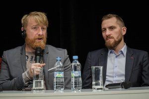 Konferencja prasowa z twórcami filmu "Twój Vincent" // fot. Wojtek Rojek