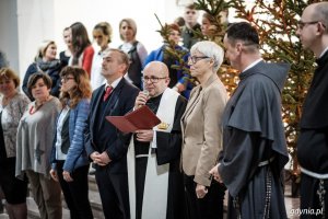Wigilia u franciszkanów w Gdyni, fot. Dawid Linkowski