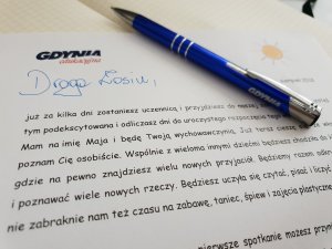 List do pierwszoklasisty // fot. Sławomir Okoń