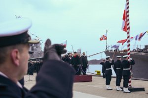 Obchody z okazji 46. rocznicy powstania 3. Flotylli Okrętów im. komandora Bolesława Romanowskiego  fot. Marian Kluczyński, Piotr Leoniak