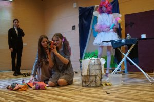 Fragment spektaklu, który przedstawiono w trakcie finału w Gdyni