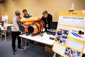 Jeden z projektów finałowych Konkursu Naukowego Explory - Rescue Capsule Slim