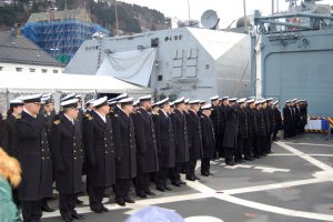 Marynarka Wojenna RP patronem szkoły w Bergen // fot. Beata Dobrosielska