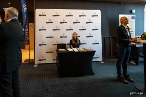 Gdynia miała na konferencji własne stoisko // fot. Dawid Linkowski