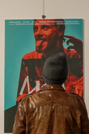 Wernisaż wystawy ilustratora i twórcy plakatów filmowych Patryka Hardzieja. Fot. Anna Rezulak
