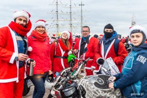 Mikołaje na Motocyklach w Gdyni, fot. Piotr Żagiell