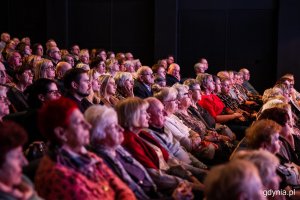 Goście uroczystości w Teatrze Miejskim w Gdyni
