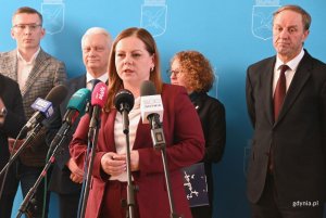 Na zdjęciu m.in.:  Aleksandra Kosiorek prezydent Gdyni (fot. Magdalena Starnawska)
