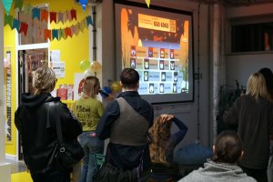 Urodzinowe spotkanie w Wymiennikowni (fot. Karolina Ford-Kłopotowska, Laboratorium Innowacji Społecznych)