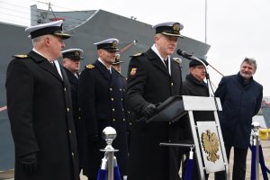Zmiana na stanowisku Komendanta Portu Wojennego w Gdyni, fot. Lechosław Dzierżak