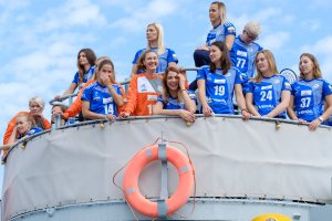 Prezentacja zespołów Vistal Gdynia i Spójnia Gdynia / fot. D. Linkowski