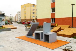 Zrewitalizowane osiedle Zamenhofa - Opata Hackiego to przestrzeń unikalna w skali całej Gdyni // fot. Aleksander Trafas