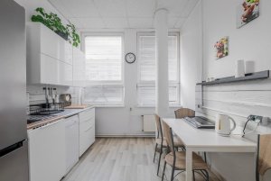 Hostel Gdynia, wsp&oacute;lna kuchnia