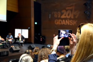 Pierwszy dzień Forum Praktyków Partycypacji odbył się w Europejskim Centrum Solidarności, fot. Jan Ziarnicki