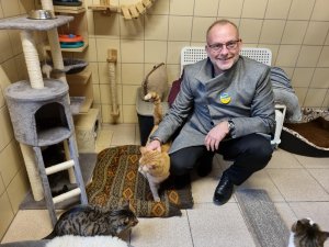 Do Ciapkowa zostało przekazanych ponad 80 legowisk // fot. Laboratorium Innowacji Społecznych