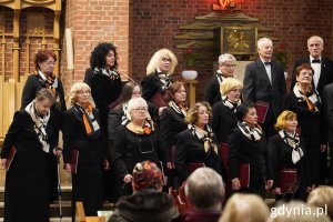 Jubileuszowy koncert Chóru Mieszanego „Symfonia” w kościele o. franciszkanów w Gdyni